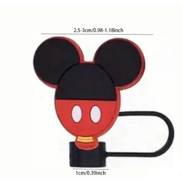 Mickey Mouse Straw Topper/Cover, NEW, Disney - Picture 9 of 9